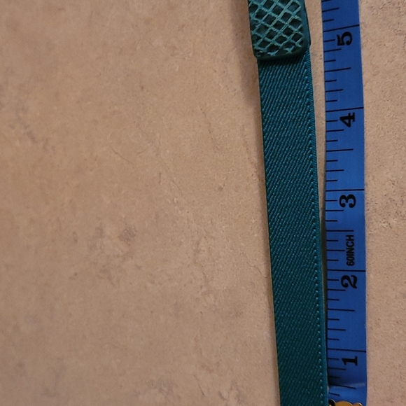 Free with any bundle! Adorable! White house/black market teal/green bow belt - Picture 10 of 13